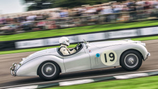 A Blast in the Past: Driving a 1951 Jaguar XK-120 at Goodwood
