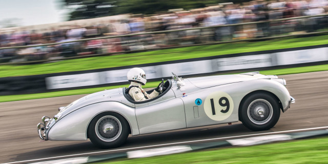 A Blast in the Past: Driving a 1951 Jaguar XK-120 at Goodwood