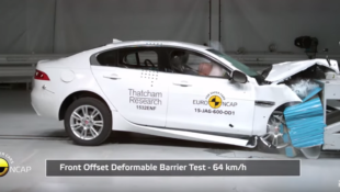 For Safety! Euro NCAP Crashes Brand New Jaguar XE Sedan
