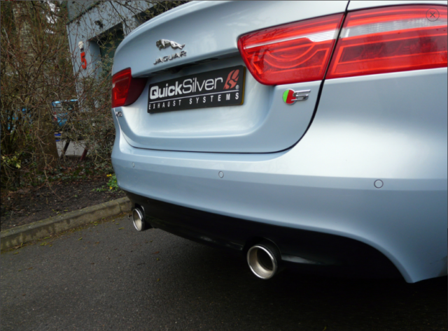 Quicksilver Exhaust Amplfies Jaguar XE’s Supercharged Symphony