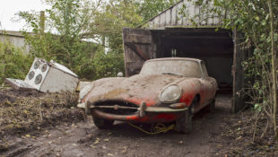 Words Can’t Describe This 1964 Jaguar E-Type Barn Find