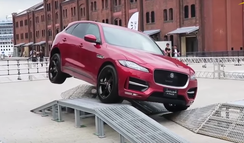 Watch Jaguar’s F-Pace Tackle an Off-Road Obstacle Course