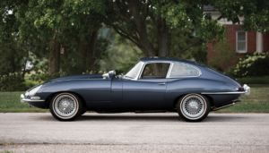 Tip-Top 1964 Series I E-Type Coupe Restomod Headlines Sotheby's
