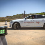 Cheeky Cones Get the Best of Beast Driving Jaguar XF