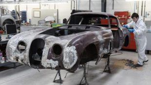 Only Pininfarina Jaguar XK120 Undergoing Live Restoration
