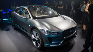 Jaguar Unveils All-Electric I-PACE Concept SUV