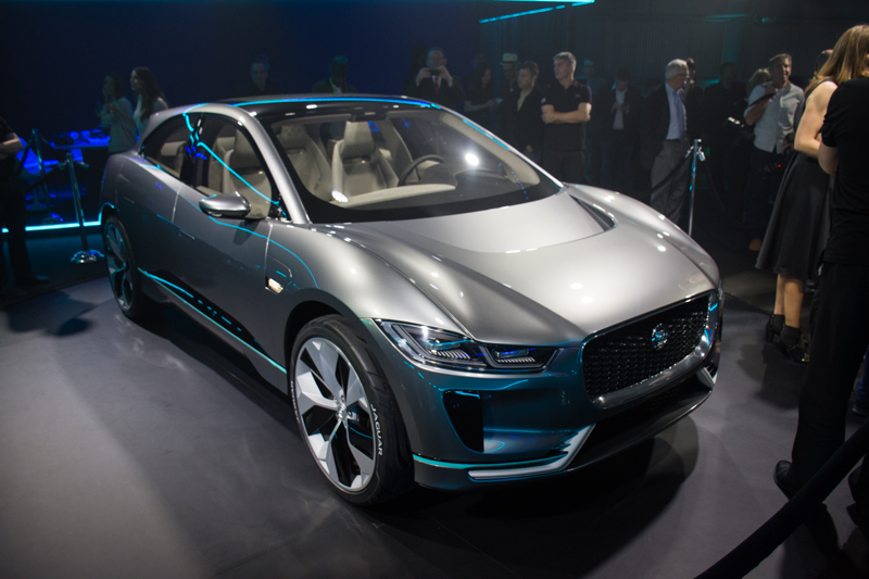 Jaguar Unveils All-Electric I-PACE Concept SUV