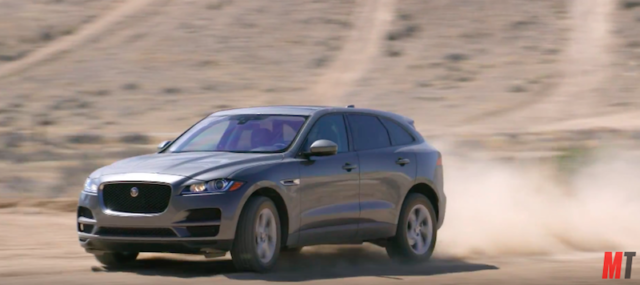 Jaguar’s F-Pace Hailed as a True Driver’s SUV by Motor Trend