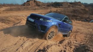 Jaguarforums.com Range Rover Sport SVR Russian Russia offroad mud dirt trail