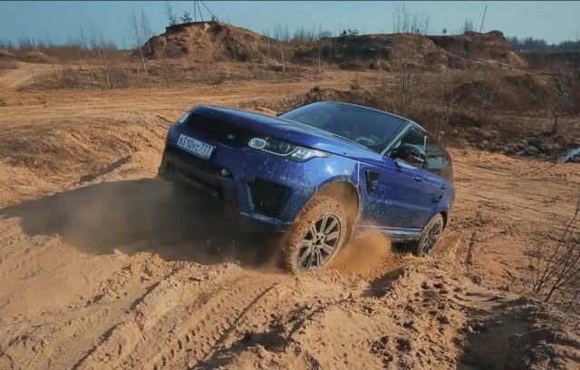 Jaguarforums.com Range Rover Sport SVR Russian Russia offroad mud dirt trail