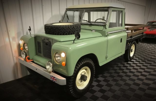 Jaguarforums.com Land Rover Series IIA truck rare auction block find BArrett Jackson