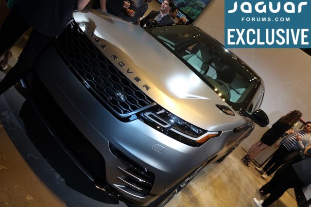Jaguarforums.com Jaguarforums Jaguar Land Rover Velar 2018 Details Info Hollywood Unveil Los Angeles