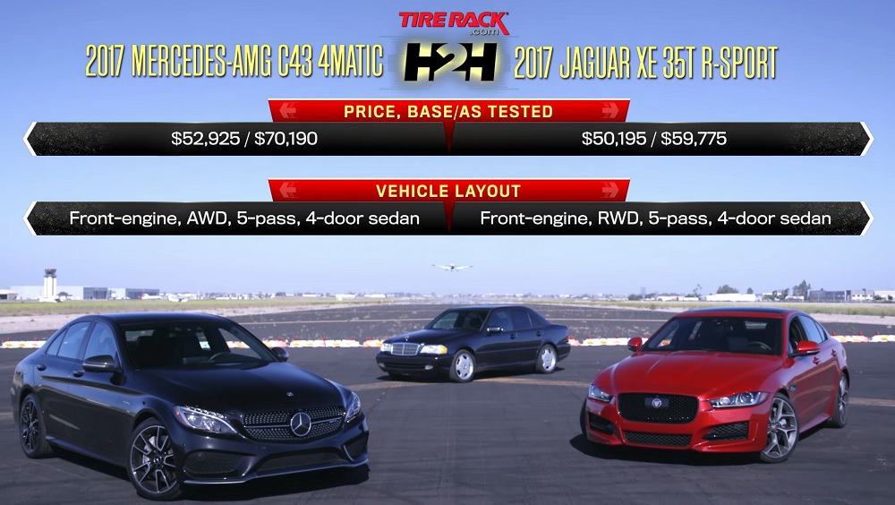 jaguarforums.com jaguar xe35t vs. mercedes-benz amg C43