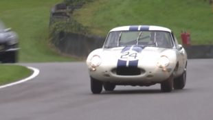 Tom Kristensen E-Type Goodwood