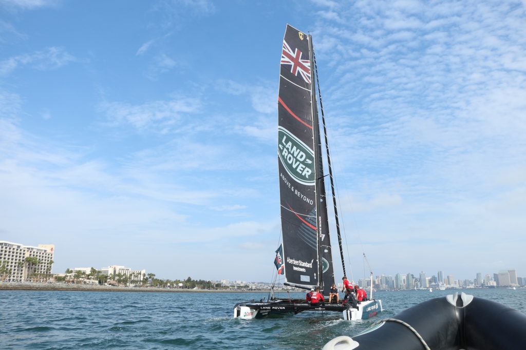 JaguarForums.com Land Rover Range Rover Td6 Extreme Sailing Series San Diego Land Rover BAR
