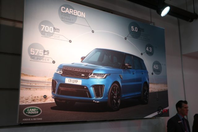 Jaguarforums.com Land Rover Range Rover SVR Sport SVX SVAutobiography LA L.A. Los Angeles Auto Show 2017 2018 Discovery Evoque Velar