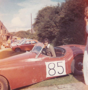 Malcolm Brock's 300,000 mile Jaguar XK120.
