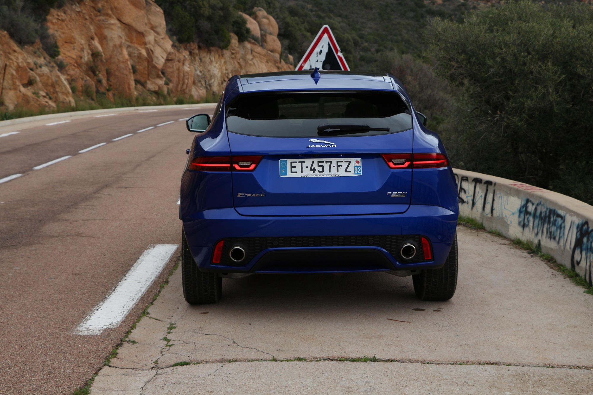 Jaguarforums.com 2018 2019 Jaguar E-PACE SUV First Drive Review Test Corsica France