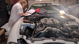 <i>JaguarForums</i> Member Commits to Saving This Jaguar XKR Flood Car