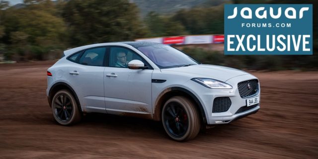 Jaguarforums.com 2018 2019 Jaguar E-PACE SUV First Drive Review Test Corsica France