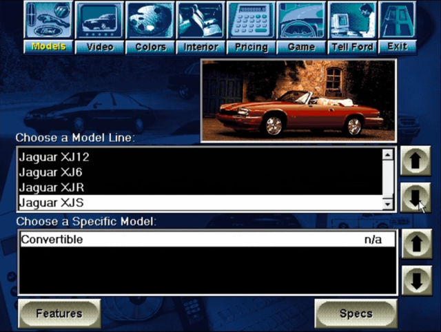 Ford Simulator 7.0 is Jaguar-Flavored ’90s CD-Rom Goodness