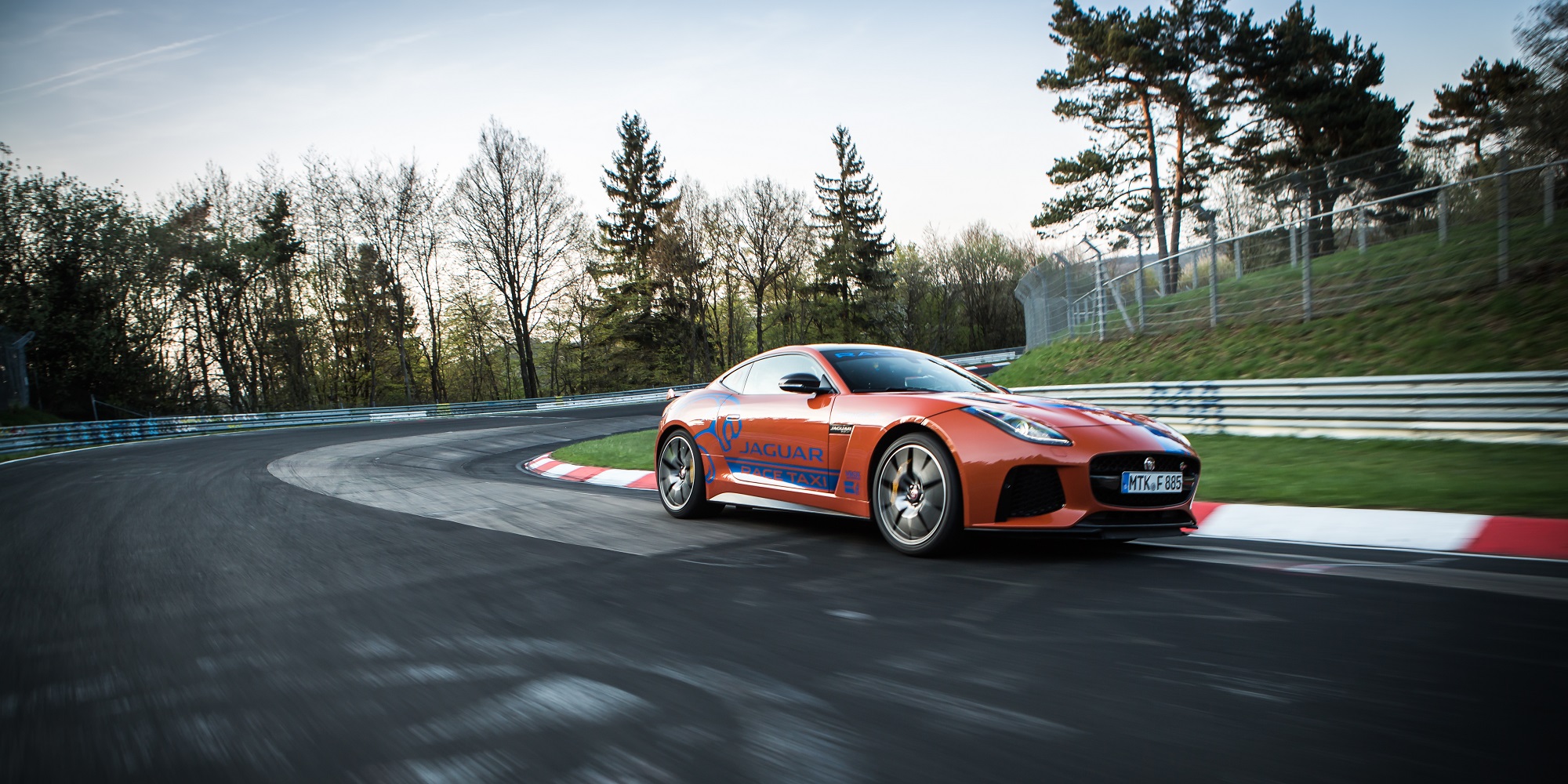 Jaguarforums.com Jaguar Race Taxi Nurburgring F-Type SVR XJR575