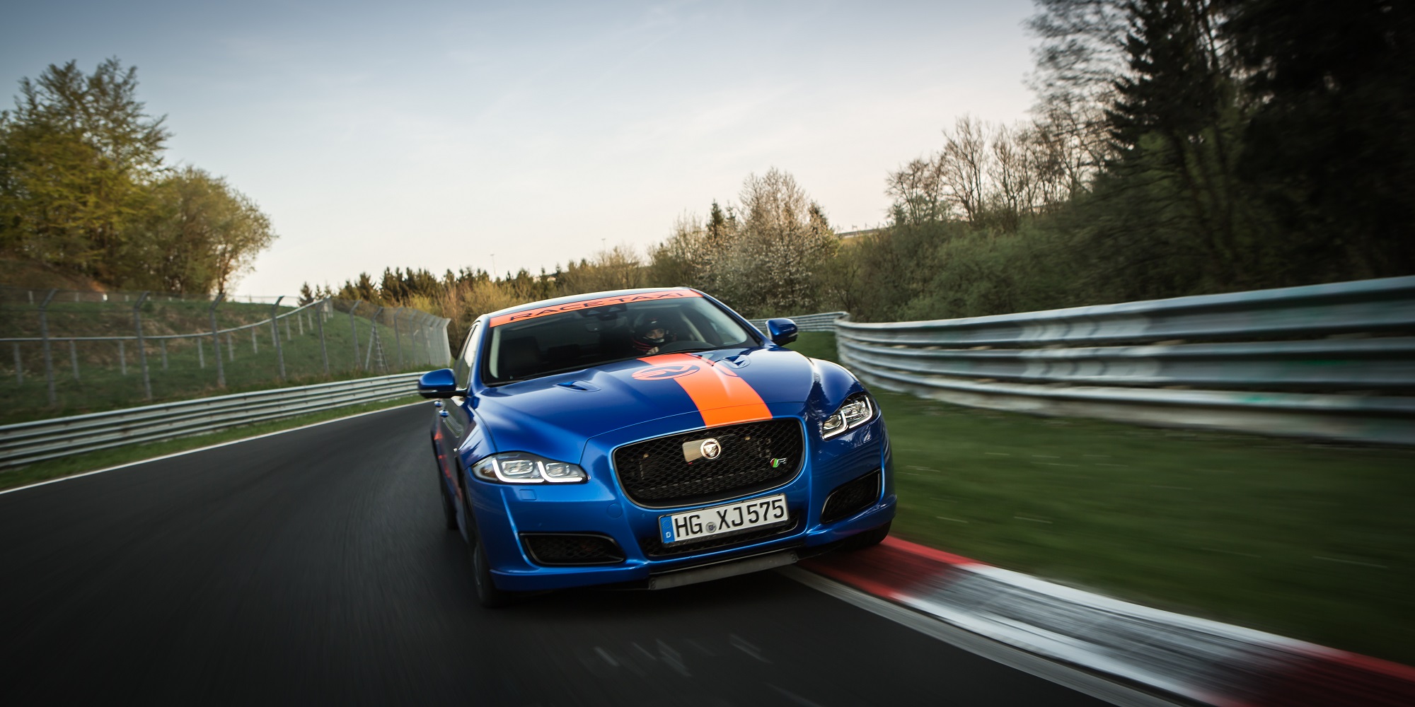 Jaguarforums.com Jaguar Race Taxi Nurburgring F-Type SVR XJR575