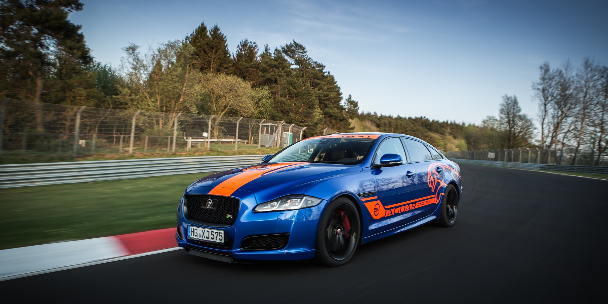 Jaguarforums.com Jaguar Race Taxi Nurburgring F-Type SVR XJR575