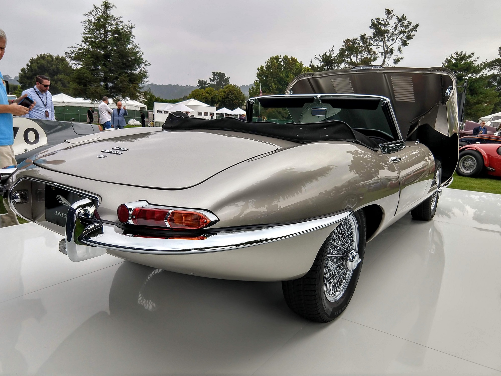 Jaguar E-Type Zero Quail Pebble Beach Concours d'Elegance Jaguarforums.com