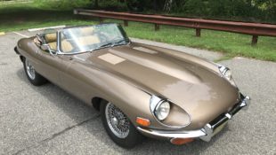 Series II Jaguar XK-E is a Pure Gold Restoration