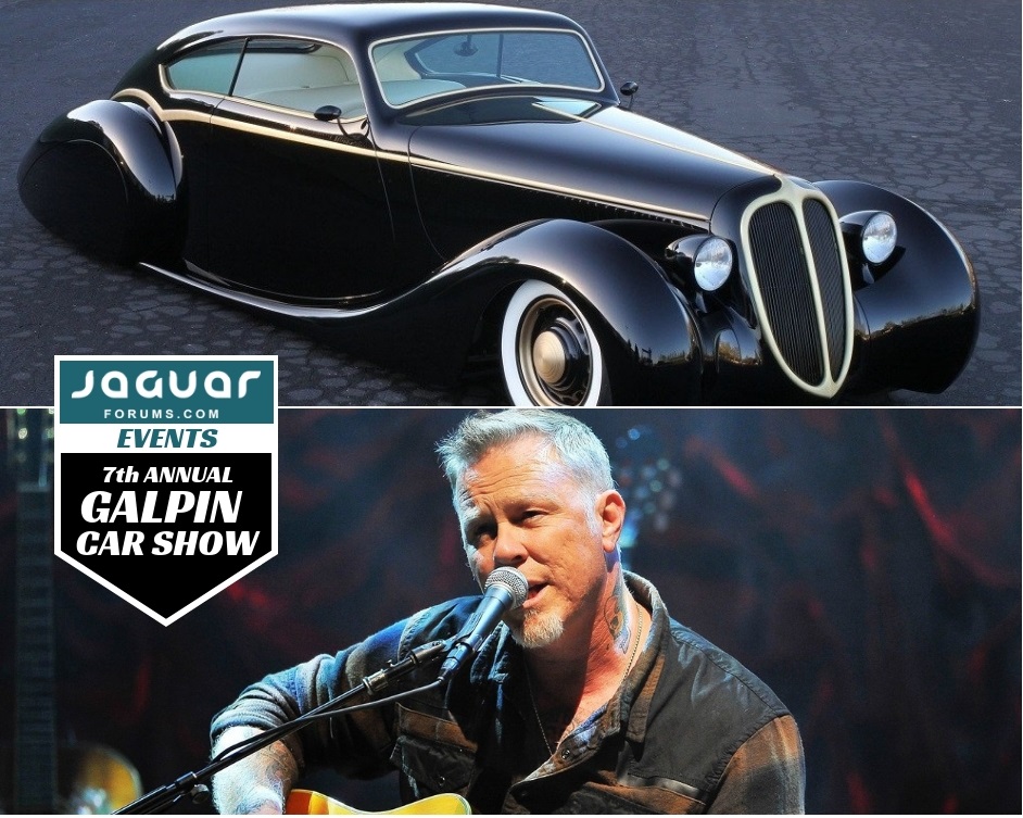 James Hetfield’s Coachbuilt Jaguar Joins Galpin Car Show, Oct. 7
