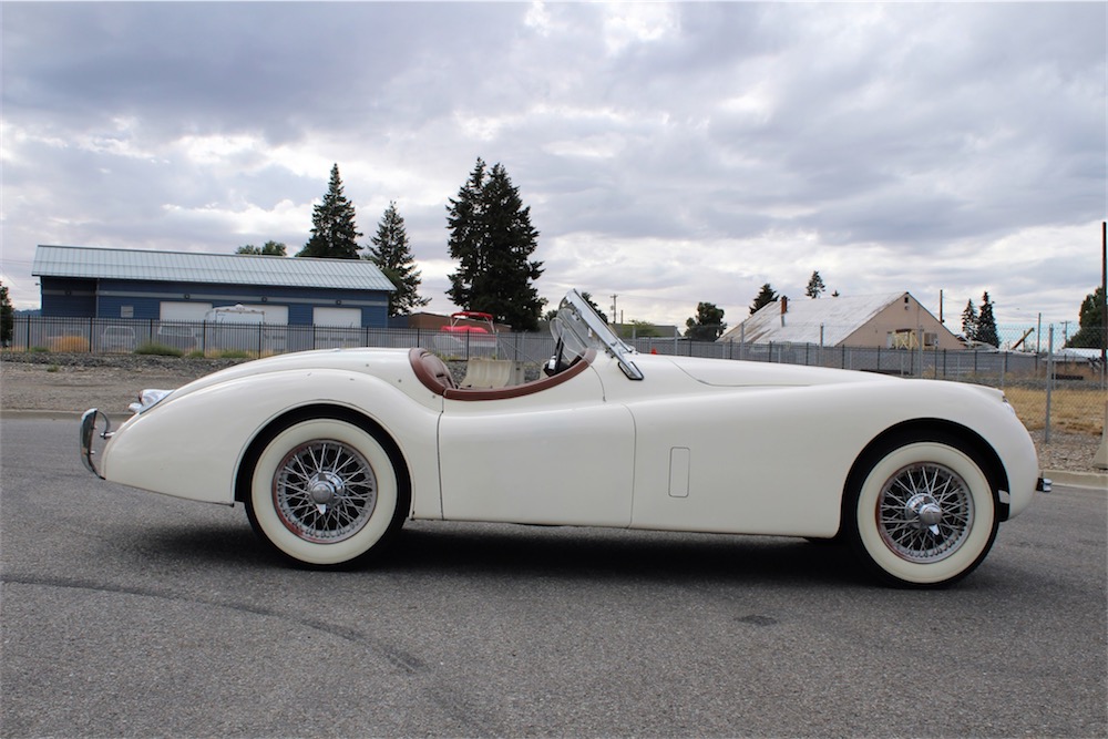 1954 XK120 SE Roadster.