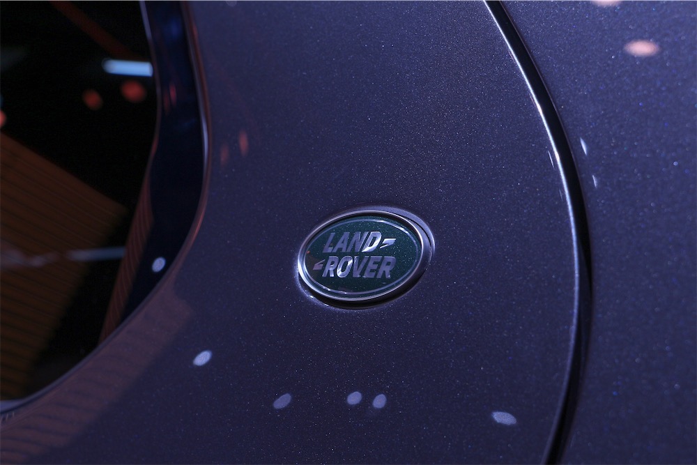 Land Rover Discovery at the Auto Show