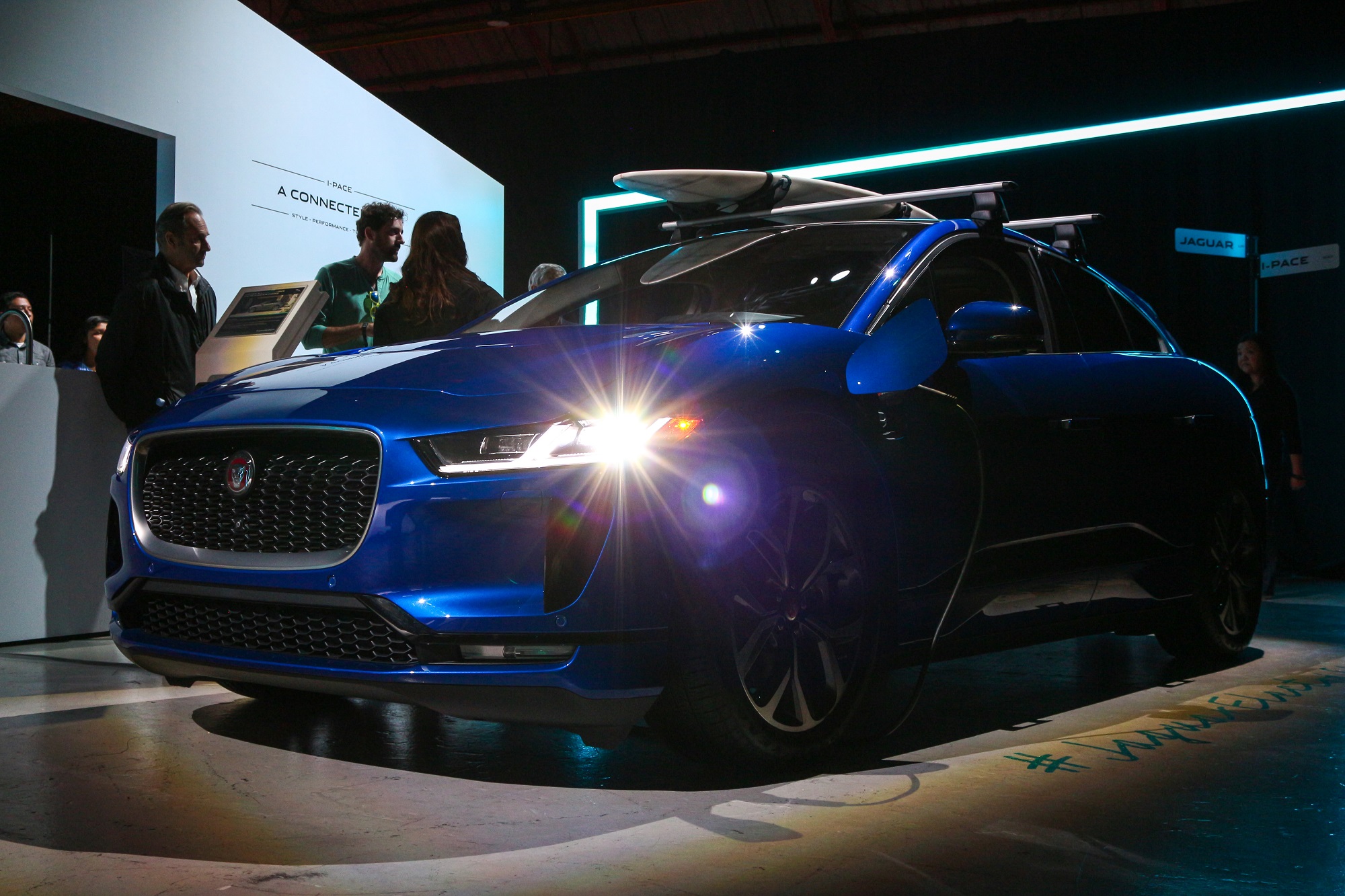 Jaguar Electrifies Experience Los Angeles San Francisco New York Miami E-Pace XE F-Pace XF I-Pace F-Type XJ Test Drive Event