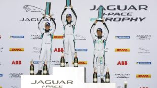 Katherine Legge Wins Jaguar I-PACE eTROPHY Mexico City 2019 FIA Formula E Race Jaguarforums.com
