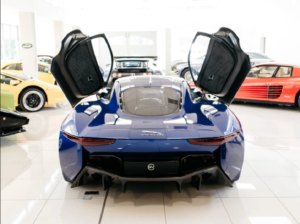 Jaguar C-X75 + James Bond "Spectre" Stunt Car