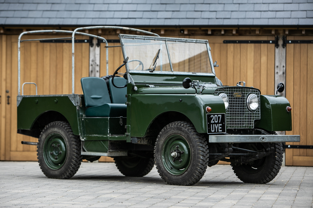 Rugged and Refurbished Land Rover Series 1 Ready to Work
