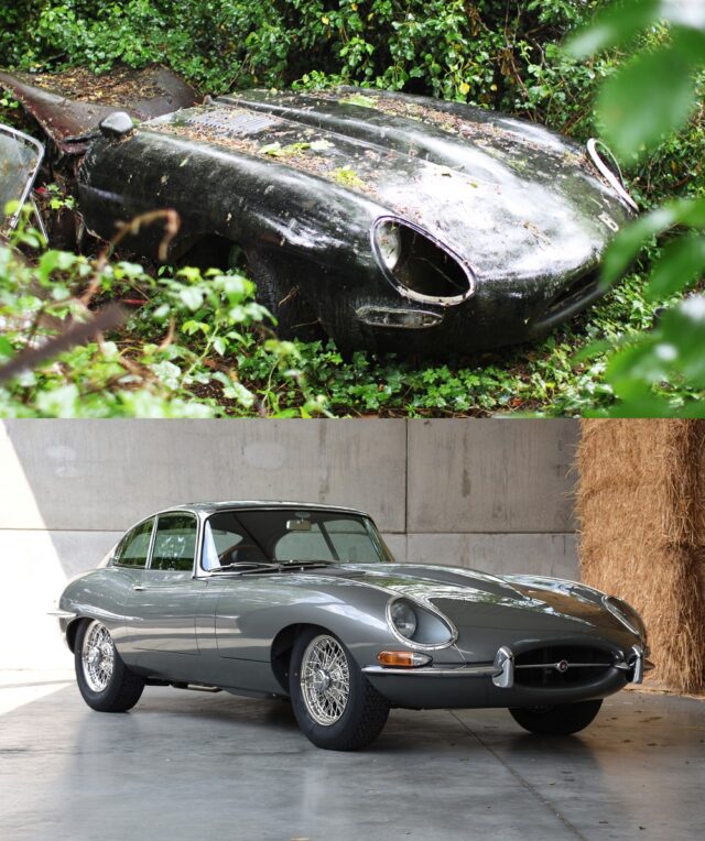 Barn Find: 10th Jaguar E-Type 4.2 Ever Built Restored to Former Glory