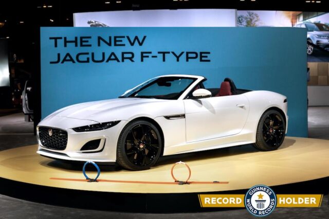 2021 Jaguar F-Type Hot Wheels Guinness World Record