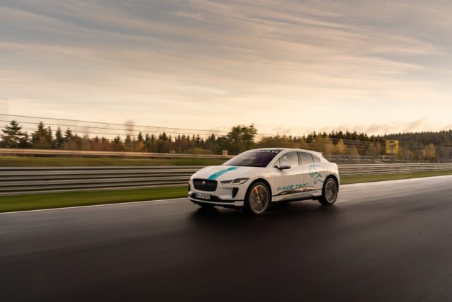 jaguar i-pace race eTaxi Nurburgring
