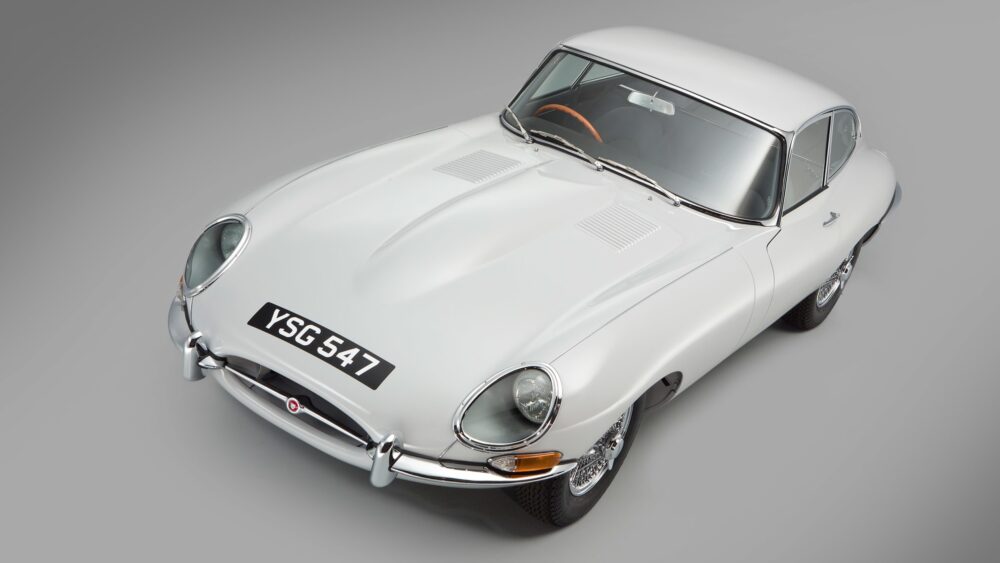 restored 1961 Jaguar E-Type