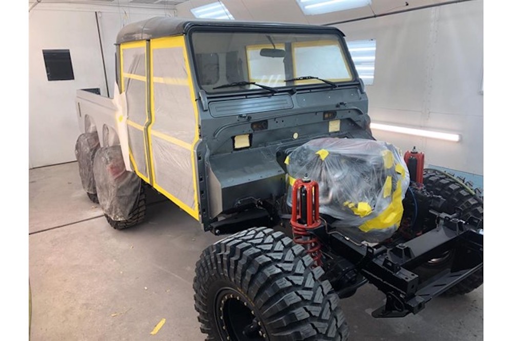 1988 Land Rover Defender 110 Crew Cab 6x6