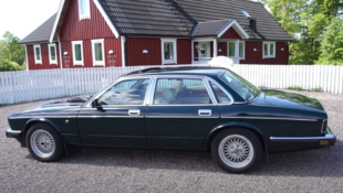 Green 1991 Jaguar Daimler XJ project