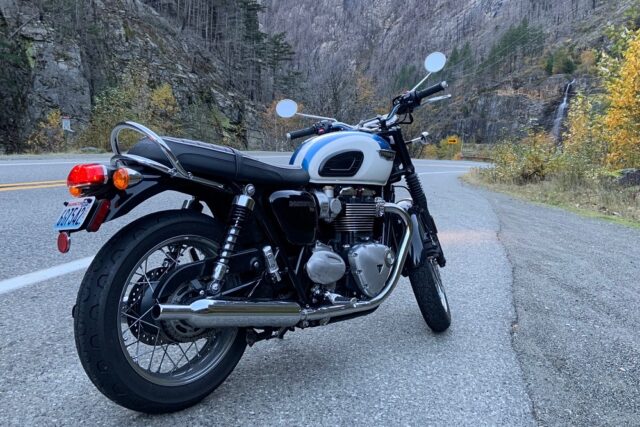 Johnny Coyle's Triumph Bonneville 120