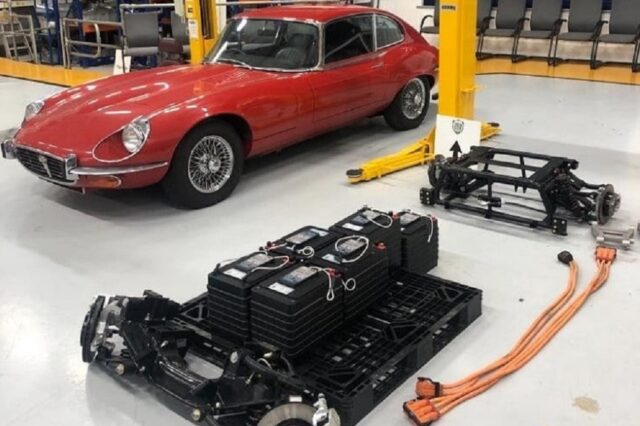 Electric Jaguar Conversion by Lanes Cars