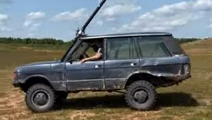Underwater Range Rover