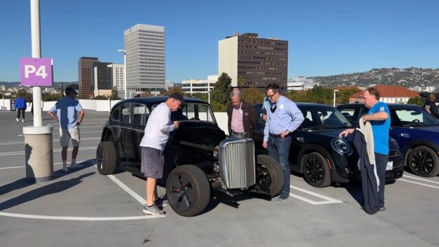 Tesla-Swapped Jaguar
