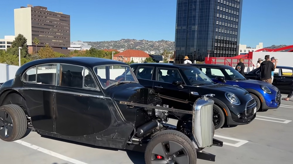 Tesla-Swapped Jaguar