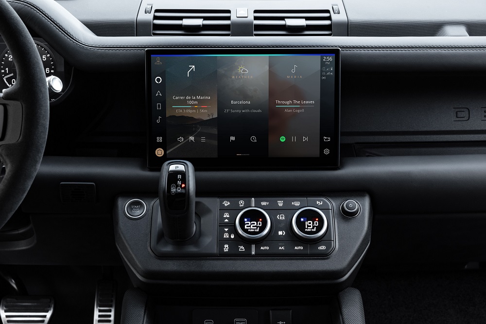 Amazon Alexa in Land Rover Defender