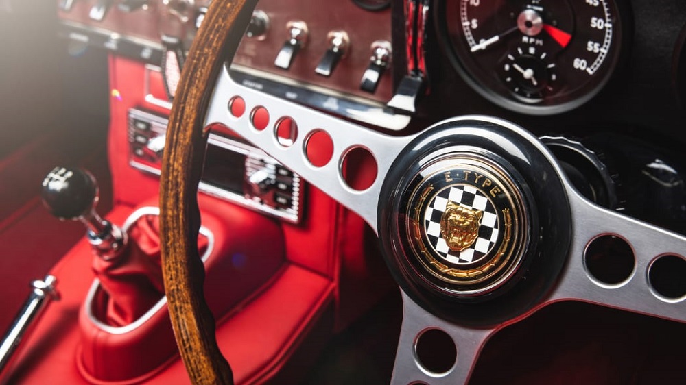 Jaguar E-Type at Queen's Jubilee